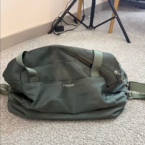 Etronik Olive Duffel Bag for Men